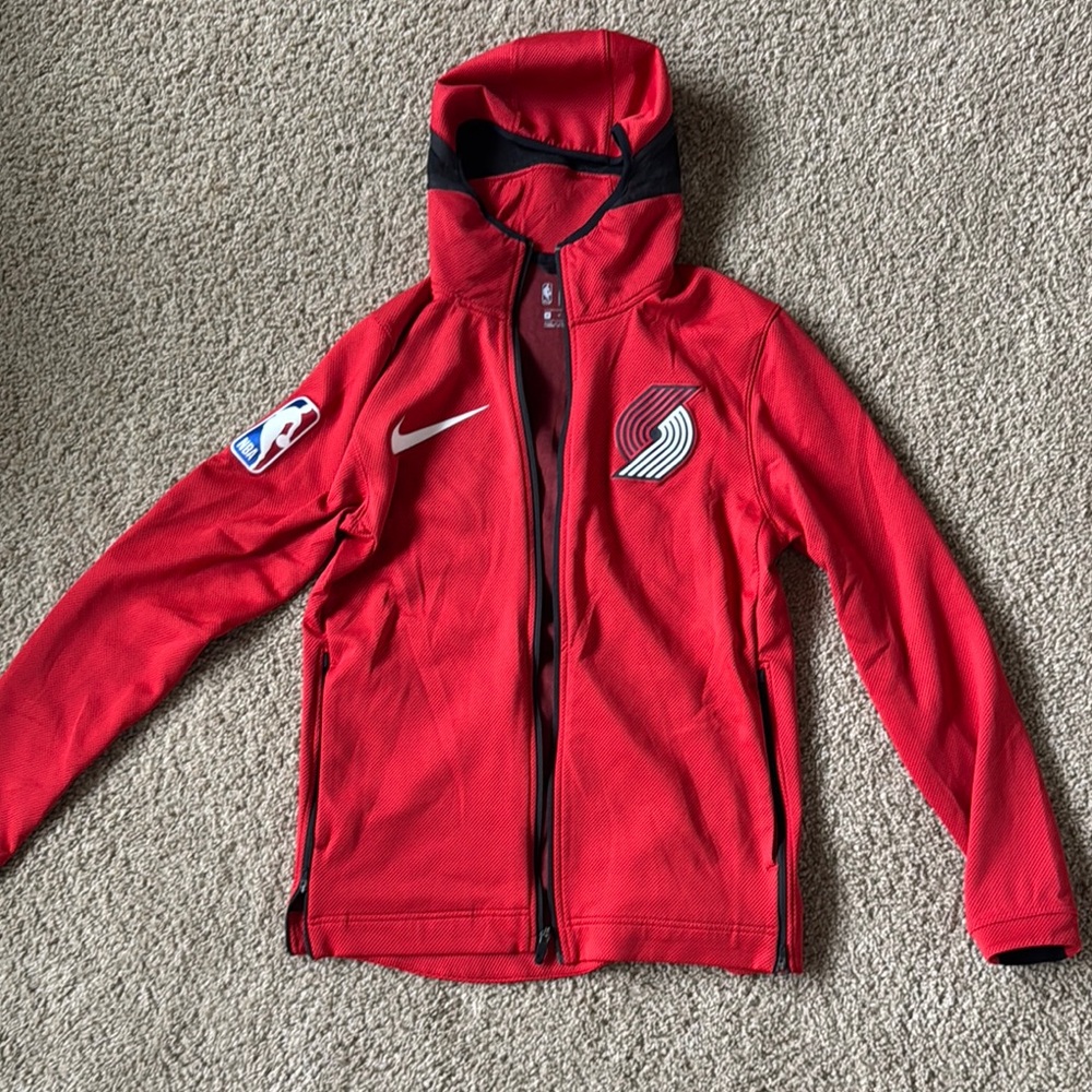 Nike Red Portland Trailblazers Jacket
